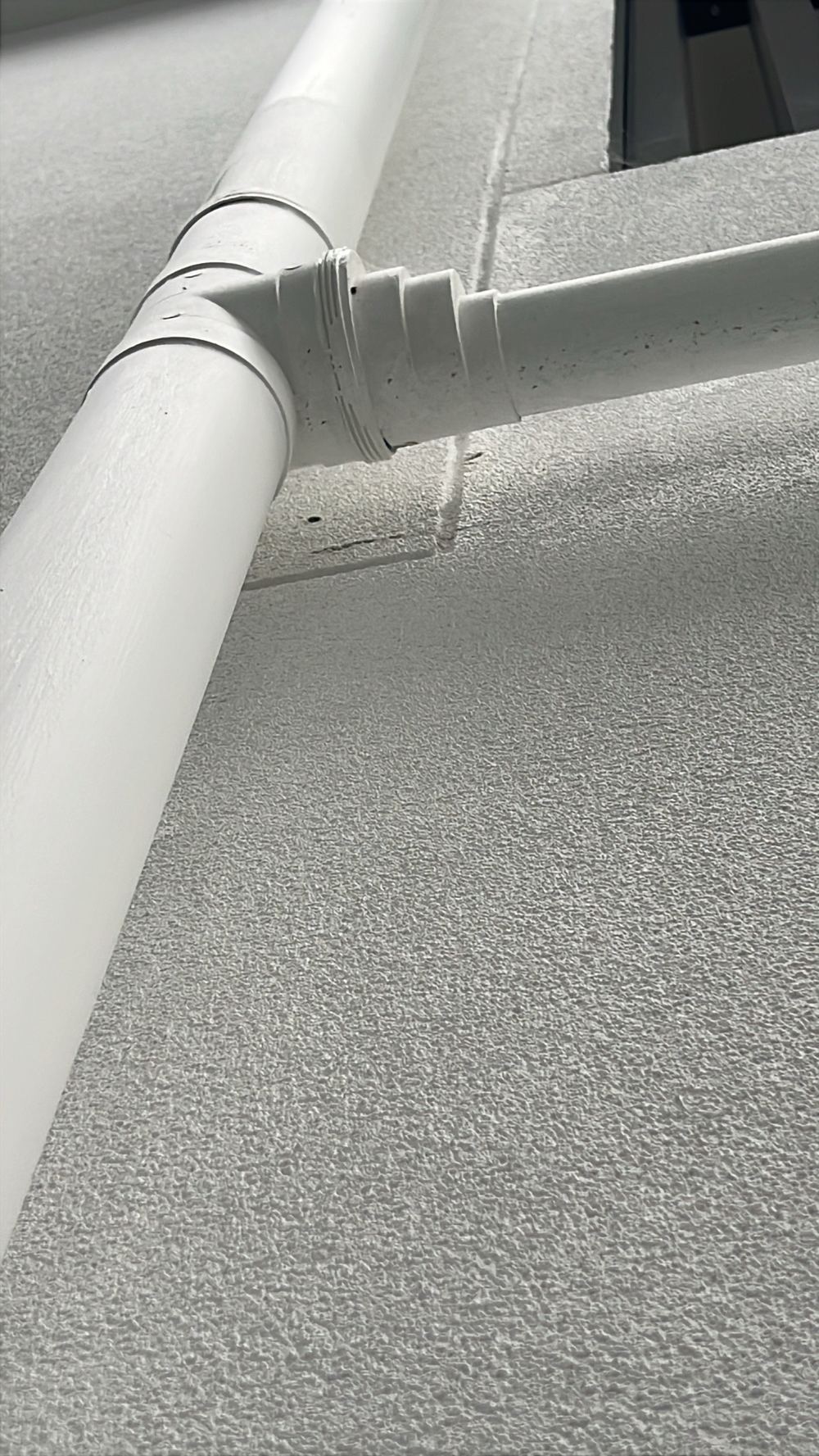 Cracked and broken Hebel panel needing replacement and patching, found during a handover inspection in Tallawong