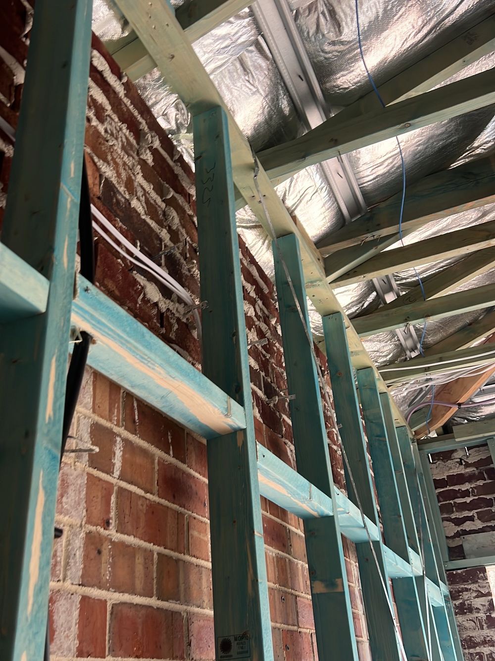 Lock-up (pre-plaster) inspection in Tallawong